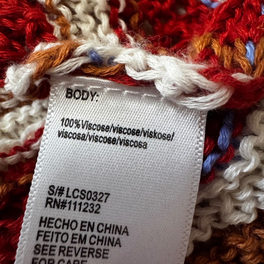 Lucca Small Crochet Knit Maxi Dress Bodycon Fitted Boho Bohemian Festival - Picture 7 of 7